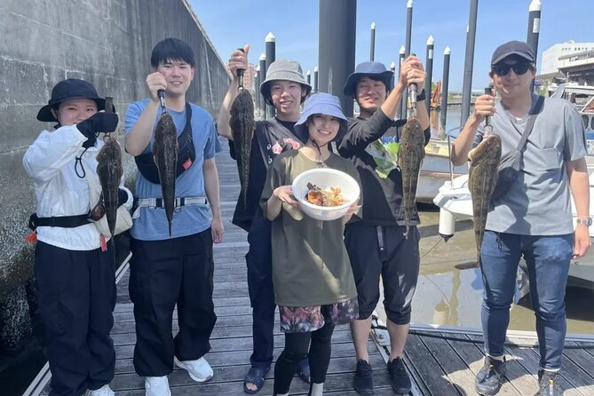 Boat Fishing Activity in Central Tokyo