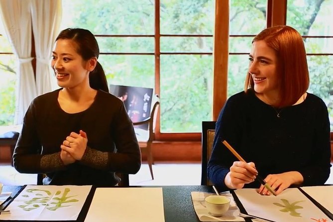 Experience Mindfulness and Tranquility With Matcha Calligraphy