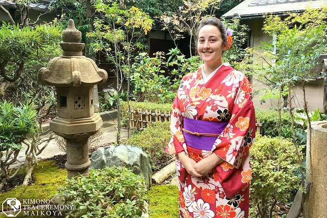 Kimono Tea Ceremony at Kyoto Maikoya, NISHIKI