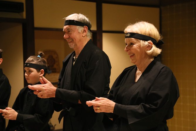 Ninja Hands-On 1-Hour Lesson in English at Kyoto – Entry Level