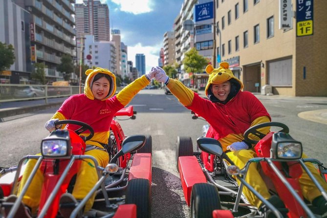 Street Osaka Gokart Tour With Funny Costume Rental