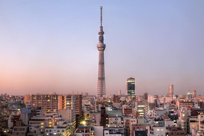 [25 Min]Tokyo Skytree + Downtown City Lights Helicopter Tour - Just The Basics