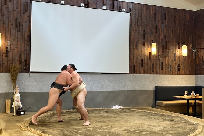 Challenge With Sumo Wrestlers With Dinner in Tokyo - Tokyo Dinner Experience Like No Other