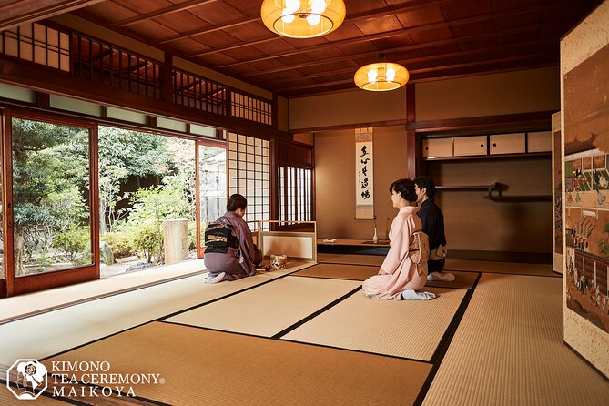 Kimono Tea Ceremony at Kyoto Maikoya, NISHIKI - Meeting and Pickup Details