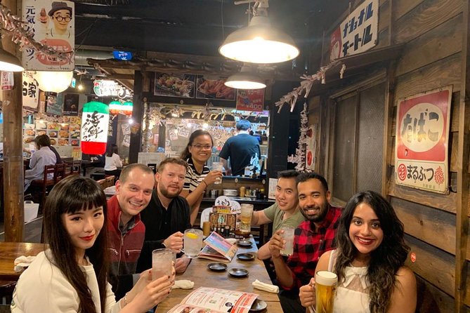 Osaka Bar Hopping Night Walking Tour in Namba - Food and Drink Experience