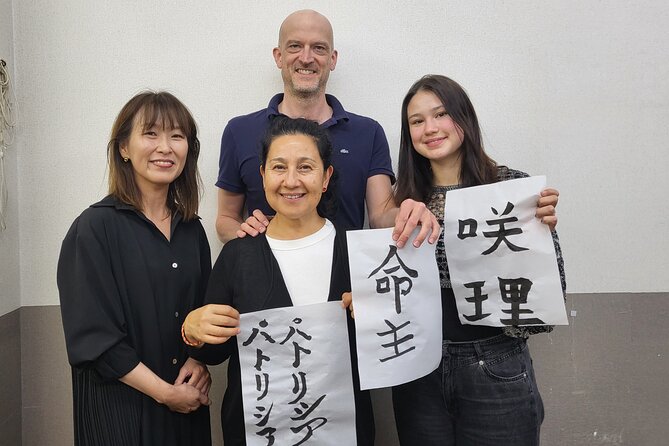 Calligraphy Workshop in Namba - Pricing and Reservation