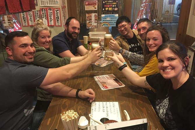 Osaka Bar Hopping Night Walking Tour in Namba - Meeting and Ending Points