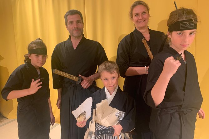 Samurai Sword Experience (Family Friendly) at SAMURAI MUSEUM - Dress Like a Samurai Warrior