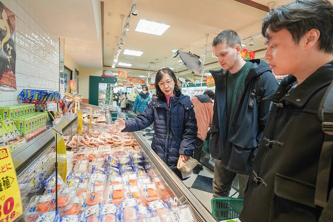 Sushi & Sake Tasting Cooking Class + Local Supermarket Visit - Local Supermarket Insights