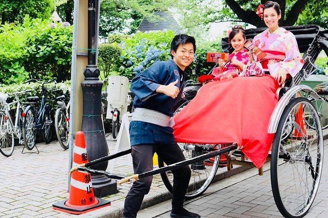 Ride a Rickshaw Wearing a Kimono in Asakusa! Enjoy Authentic Traditional Culture! - Capturing Memories With Photography