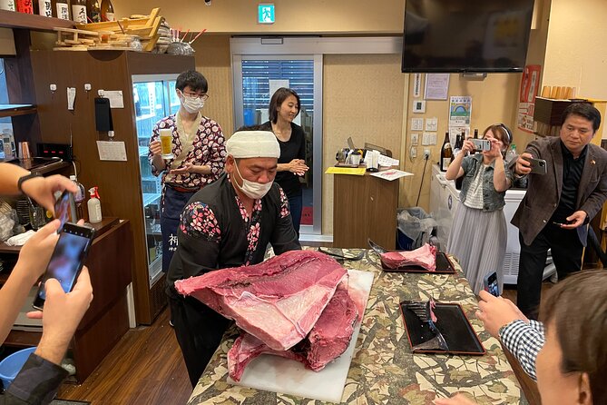 Tuna Cutting Show in Tokyo & Unlimited Sushi & Sake - Meeting and Pickup Information