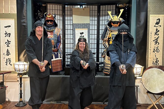 90-min Shinobi Samurai Premium Experience @ Ninja Clan Dojo - Hands-On Ninja Training