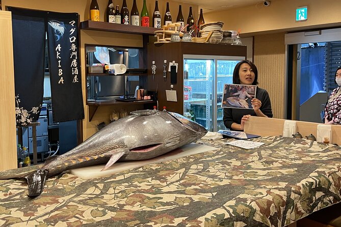 Tuna Cutting Show in Tokyo & Unlimited Sushi & Sake - Accessibility and Important Notes