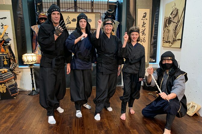 90-min Shinobi Samurai Premium Experience @ Ninja Clan Dojo - Cultural Immersion and Fun