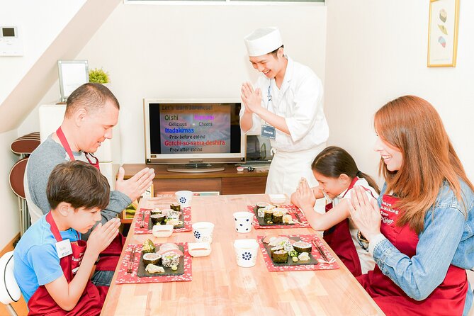 Sushi Making Class With English-Speaking Friendly Chef in Tokyo - Enjoying the Sushi Making Experience