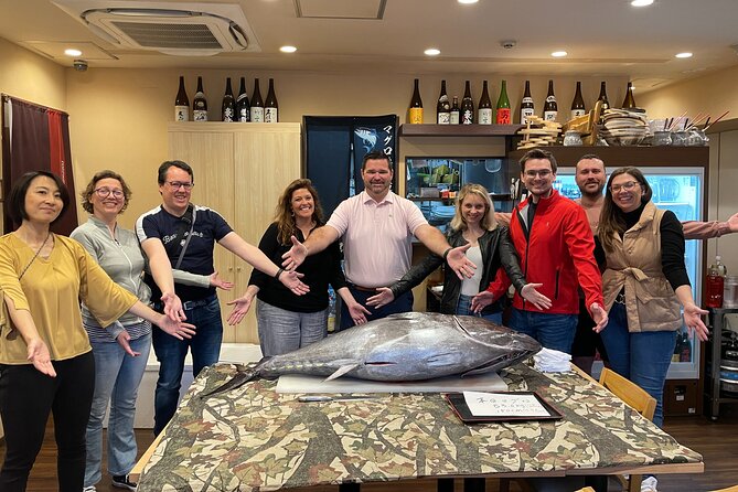 Tuna Cutting Show in Tokyo & Unlimited Sushi & Sake - Booking and Cancellation Policies