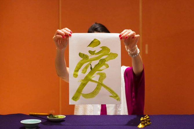 Experience Mindfulness and Tranquility With Matcha Calligraphy - Just The Basics