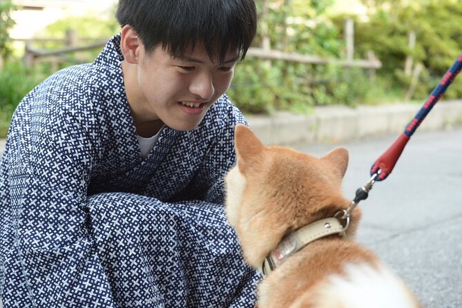 Private Kimono Stroll in Toyama City Possibly With a Shiba Inu - Just The Basics