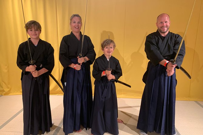 Samurai Sword Experience (Family Friendly) at SAMURAI MUSEUM - Just The Basics