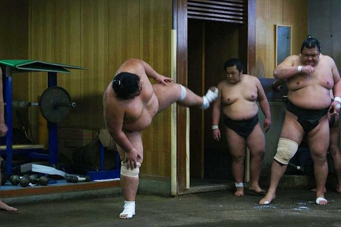 Watch Sumo Morning Practice at Stable in Tokyo - Just The Basics