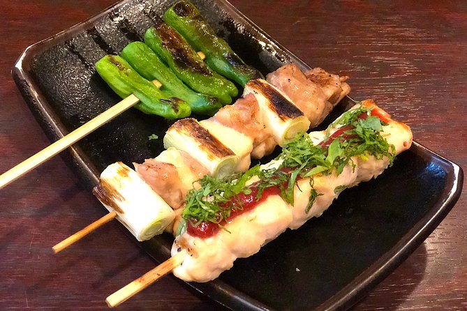 Evening Tokyo Walking Food Tour of Shimbashi