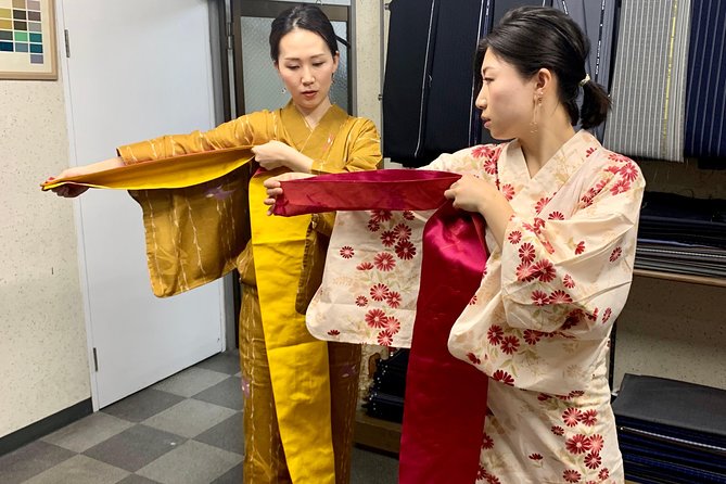 Exclusive Private Yukata Dressing Workshop - Workshop Overview