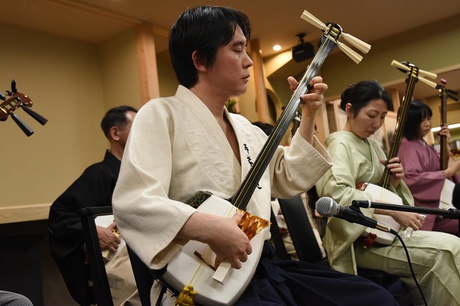 Japanese Traditional Music Show Created by Shamisen - Traditional Japanese Music Experience