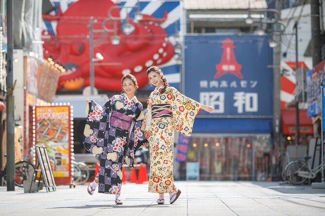 Kimono Experience and Photo Session in Osaka