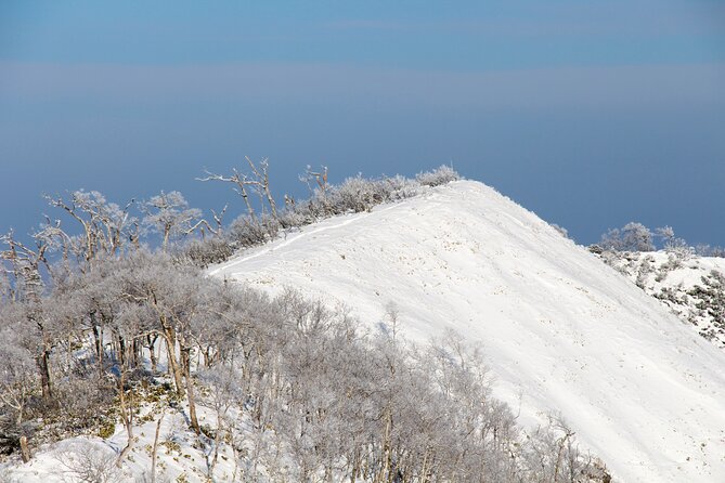 Snowshoeing at Lake Mashu Outer Rim of the Caldera - Lake Mashu Outer Rim Overview