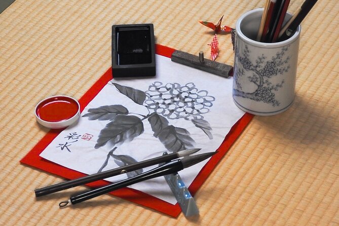 Studio Aya Calligraphy Workshop in Kyoto