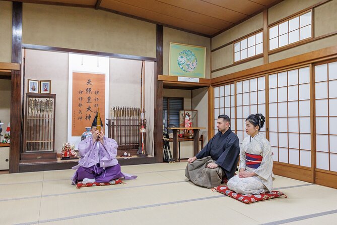 Kimono Photo Session Experience Japanese Culture Inside a Shrine - Traditional Kimono Dressing