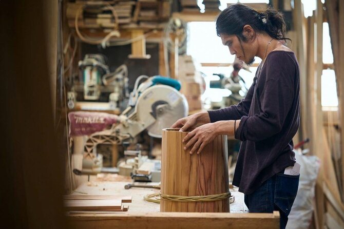 U-Flat Wooden Tubs Workshop in Hokuriku Region - The Art of Wooden Tubs