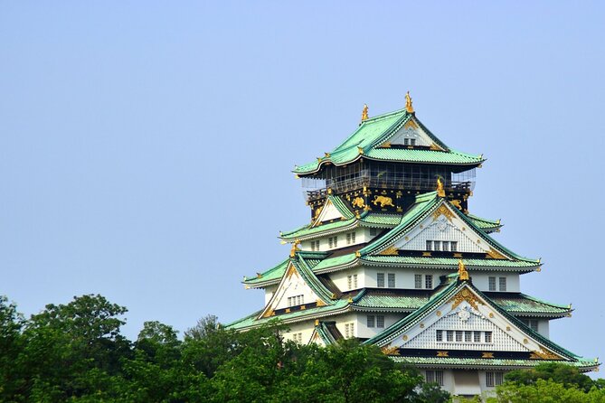 Full Day Walking Tour in Osaka Castle Temples and Ukiyoe - Exploring Temples and Shrines