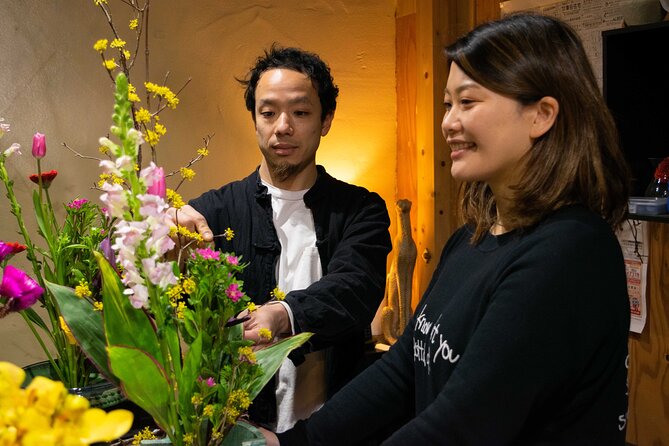 Kyoto Tea Ceremony With Japanese Flower Arrangement Ikebana - The Harmony of Tea and Ikebana