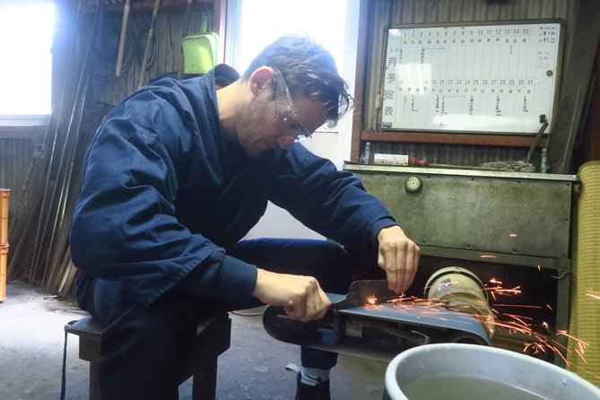 Make Your Own Kitchen Knife With a Master Blacksmith in Shimanto - Hands-on Forging Process