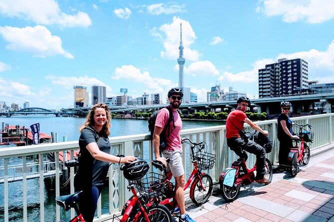 Enjoy Local Tokyo E-Assist Bicycle Tour, 3-Hour Small Group - Tour Logistics and Details