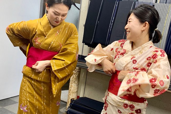 Exclusive Private Yukata Dressing Workshop - Preparing for the Experience