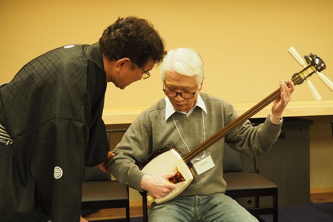 Japanese Traditional Music Show Created by Shamisen - Behind the Scenes of Shamisen