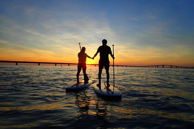 [Miyako, Okinawa] [Evening] Twilight in the Sea of Silence... Sunset Stand-Up Paddleboard / Canoe - Capturing Memories