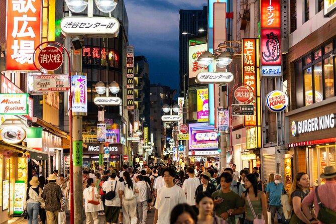 Shibuya Foodie Walk: Explore & Savor - Enjoying Dinner and Snacks Galore