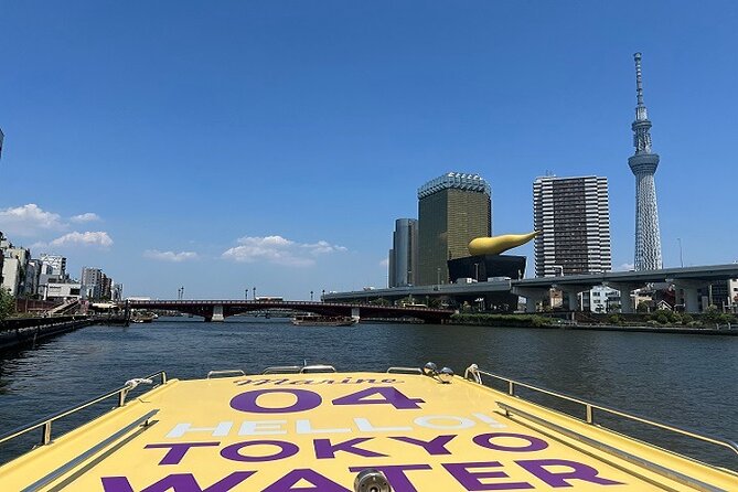 Tokyo Water Taxi Heritage Tour - Exploring Tokyos Waterways