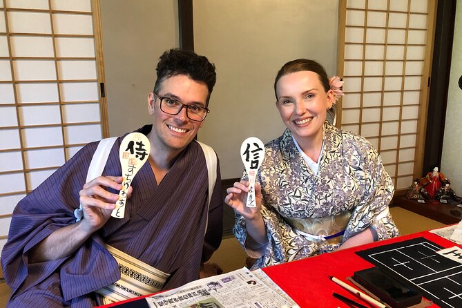 Kimono and Calligraphy Experience in Miyajima - Calligraphy Class Experience Details