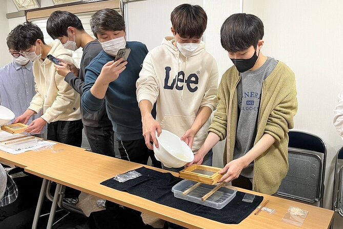 Private Workshop of Handmade Traditional Japanese Paper in Tokyo - A Glimpse Into Japanese Culture