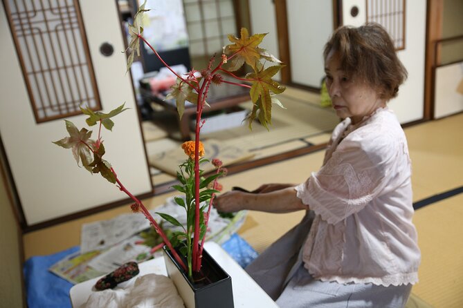 Special Ikebana Experience Guided by an Ikebana Master, Mrs. Inao - Booking and Preparation Tips