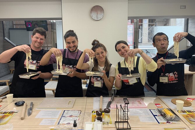 Kyoto: Japanese Cooking Class. Make Udon and Sushi and More - Just The Basics