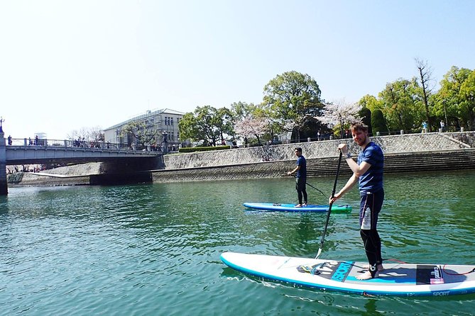 Peaceful SUP Experience on Hiroshimas Serene Rivers - Just The Basics