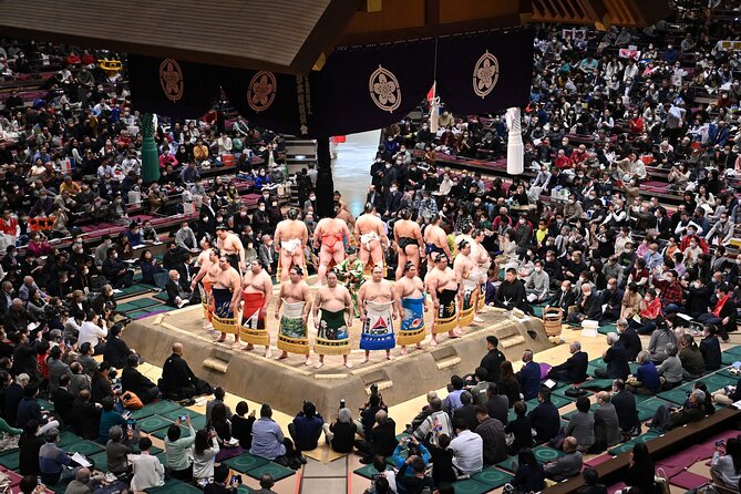 Premium Seat in Grand Sumo Tournament in Tokyo - Just The Basics