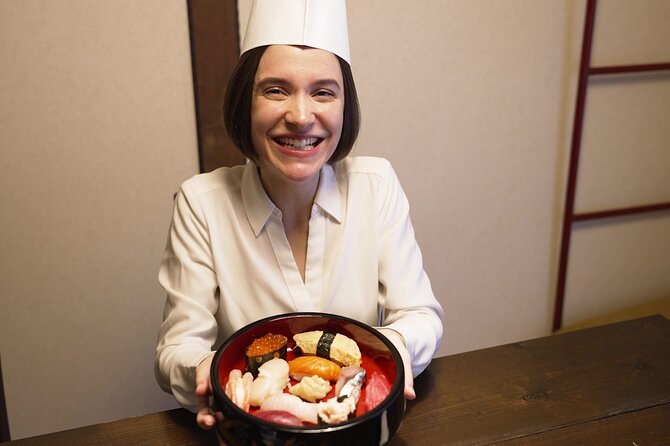 Taught by a Professional! Making Sushi With Hakodates Fresh Fish - Just The Basics