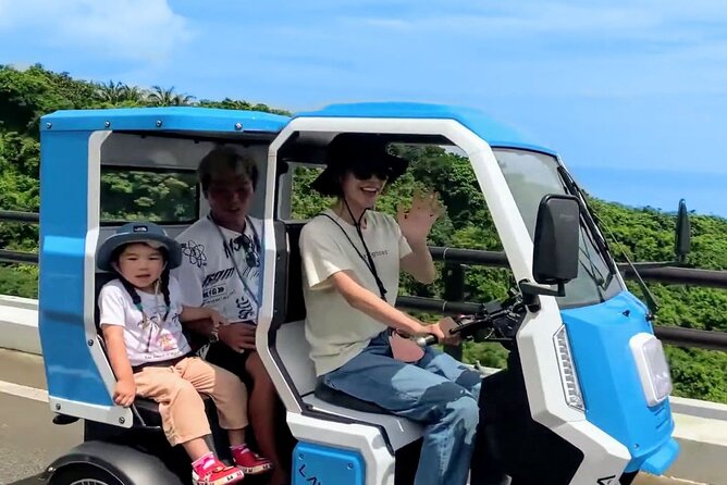 2h 3-Seater Electric Trike Rental (Ishigaki, Okinawa)