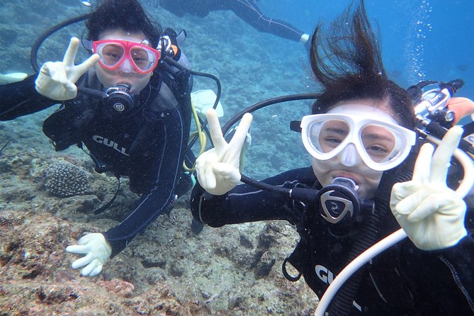 Blue Cave Experience Diving! [Okinawa Prefecture] Feeding & Photo Image Free! English, Chinese Guide Available! 1 Group With a Dedicated Instructor